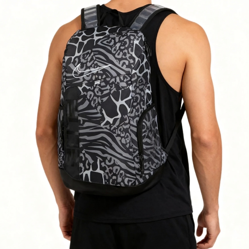 Elite Backpack Black Safari